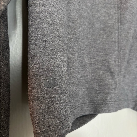 lululemon athletica Charcoal tuck and gather pullover - Picture 4 of 4
